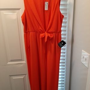 Twist tie Gaucho Jumpsuit